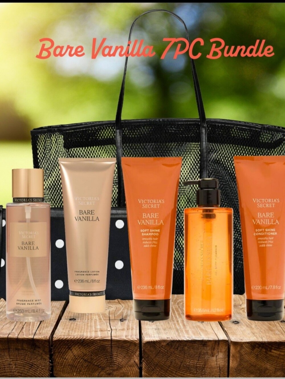 Victoria's Secret Bare Vanilla 7PC Bundle New!♡♡♡